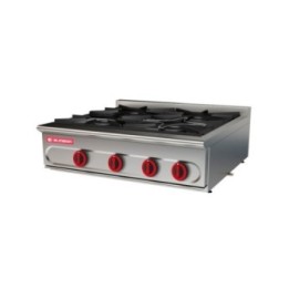 Cocina modular 750 sobremesa 4 fuegos