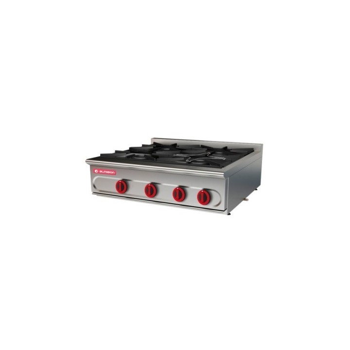 Cocina modular 750 sobremesa 4 fuegos