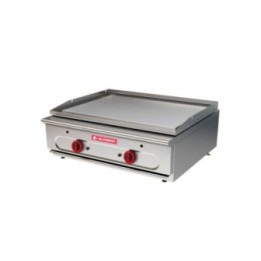 Plancha (Fry top) modular 750 sobremesa 2 fuegos gas HD lisa