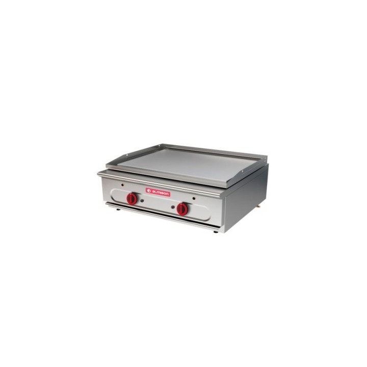 Plancha (Fry top) modular 750 sobremesa 2 fuegos gas HD lisa