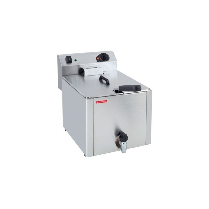 Freidora sobremesa eléctrica simple 10 litros grifo