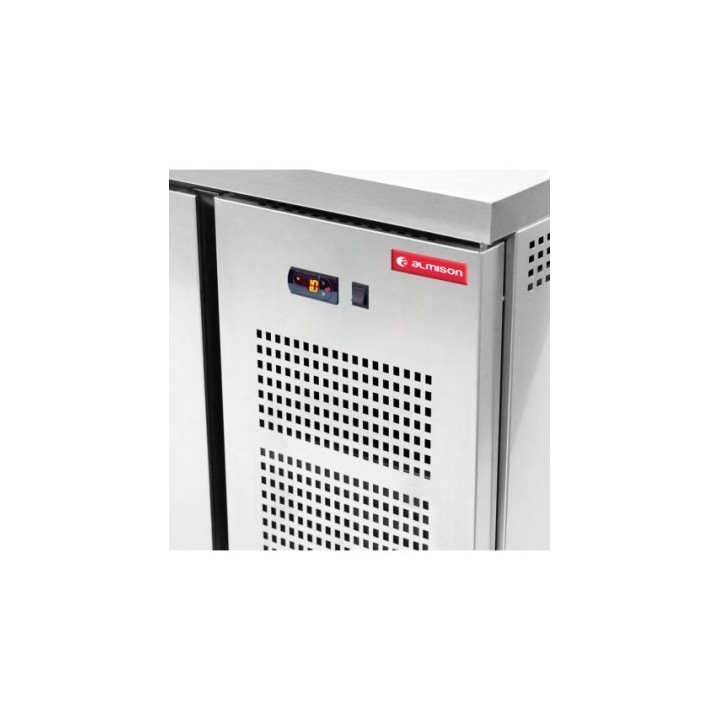 Mesa snack refrigerada 2 puerta ciega